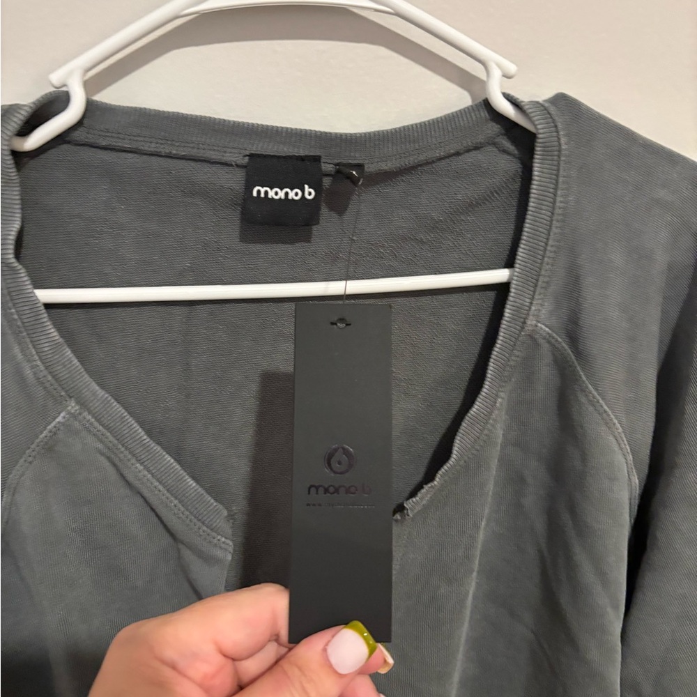 Mono B Gray Sweatshirt
